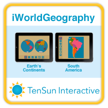 iPad Geography App Series